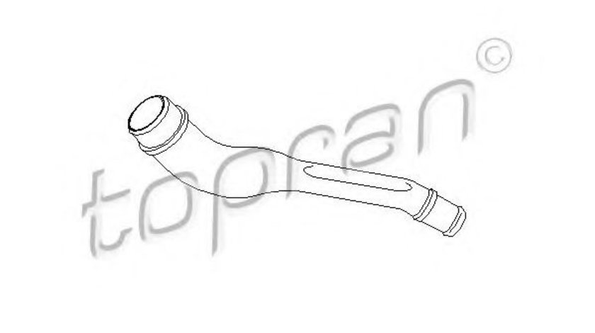 Furtun, aerisire chiulasa SKODA OCTAVIA I (1U2) (1996 - 2010) TOPRAN 113 318 piesa NOUA