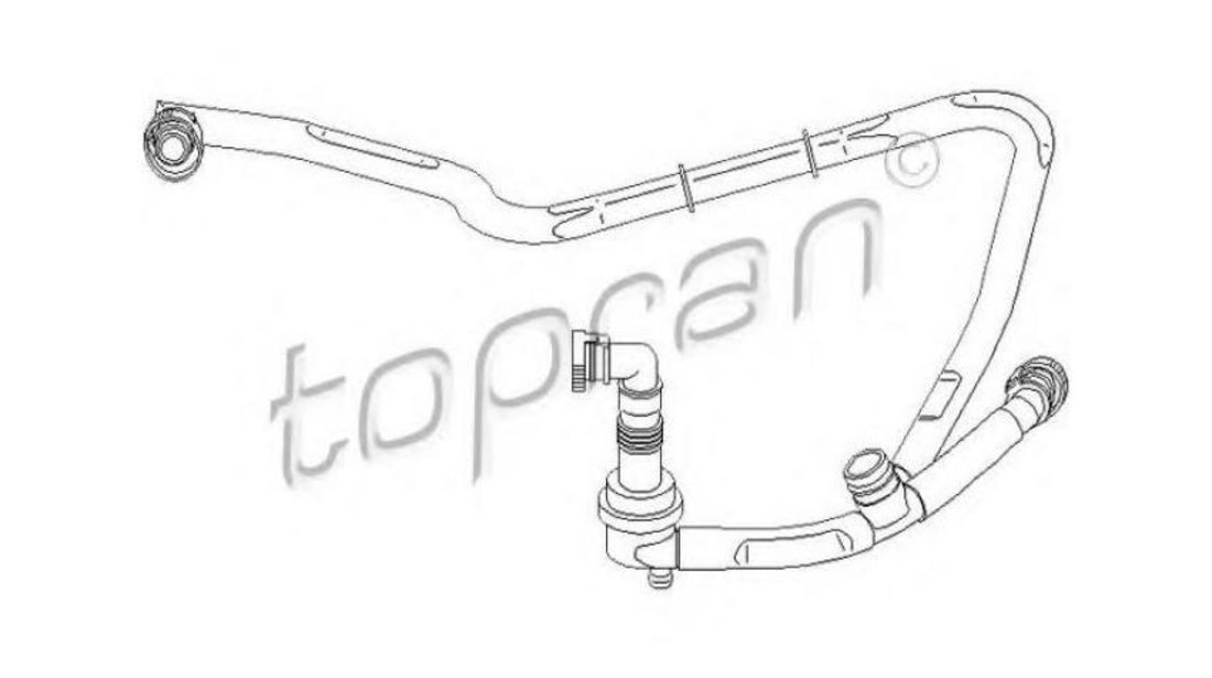 Furtun, aerisire chiulasa Volkswagen VW PASSAT (3B3) 2000-2005 #2 078103224P