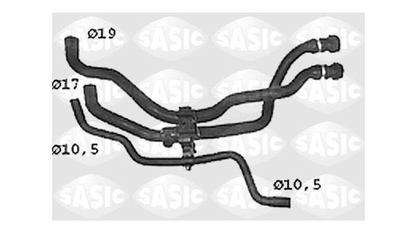 Furtun apa racire motor Renault CLIO Mk II (BB0/1/2_, CB0/1/2_) 1998-2016 #2 08722