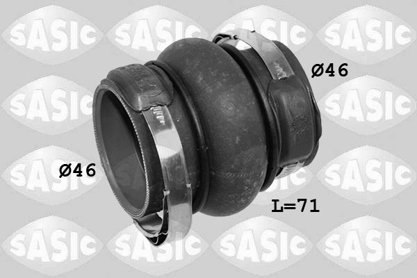 Furtun ear supraalimentare Turbocompresor cu gaze de esapament (3330046 SAS) Citroen,PEUGEOT