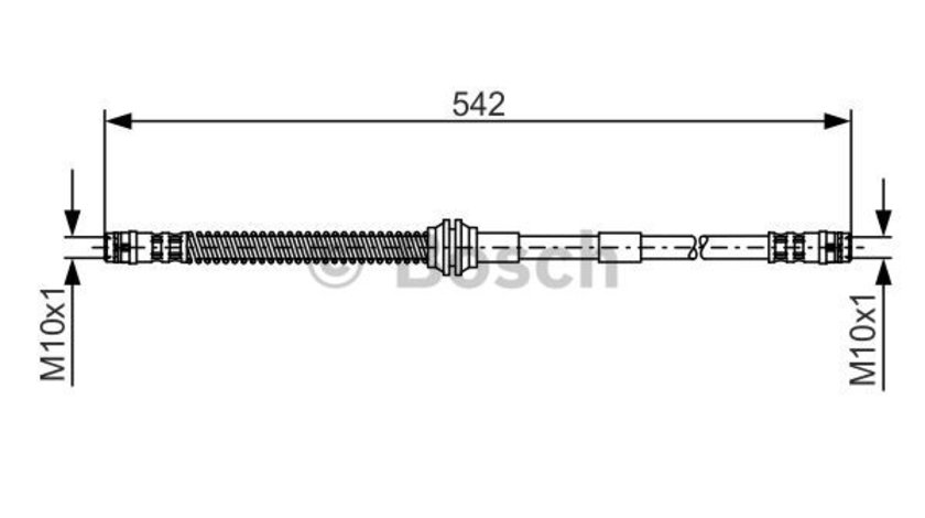 Furtun frana (1987481371 BOSCH)