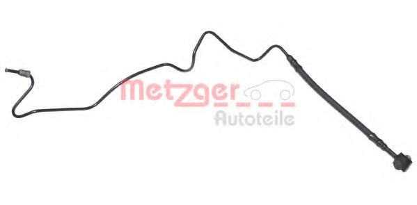 Furtun frana AUDI TT Roadster (8N9) (1999 - 2006) METZGER 4119355 piesa NOUA