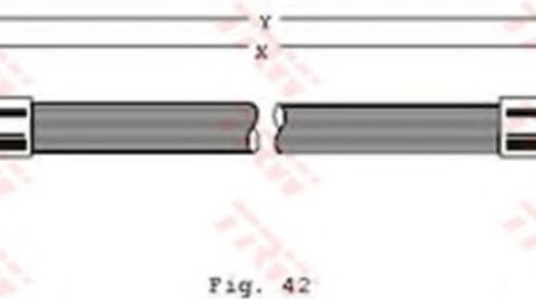 Furtun frana BMW Seria 3 Cupe (E46) (1999 - 2006) TRW PHA284 piesa NOUA