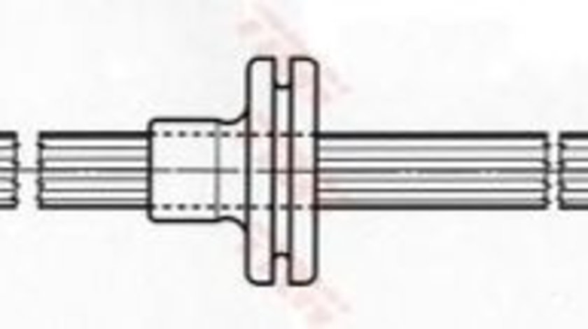 Furtun frana BMW X5 (E53) (2000 - 2006) TRW PHB442 piesa NOUA