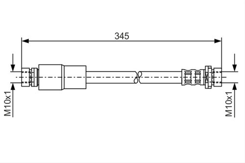 Furtun Frana Bosch Ford 1 987 476 058