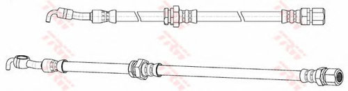 Furtun frana CHEVROLET LACETTI (J200) (2003 - 2016) TRW PHD948 piesa NOUA