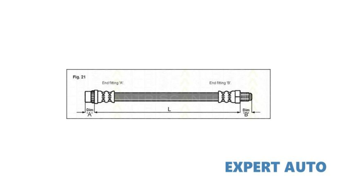 Furtun frana Citroen XSARA PICASSO (N68) 1999-2016 #2 03Q32973