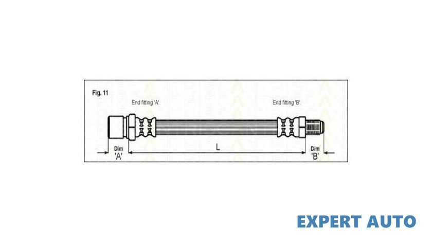 Furtun frana Fiat BARCHETTA (183) 1995-2005 #2 03Q32969