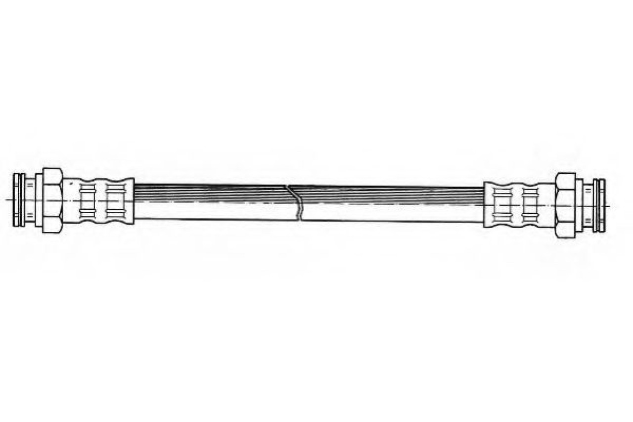 Furtun frana FIAT MAREA (185) (1996 - 2007) FERODO FHY2125 piesa NOUA