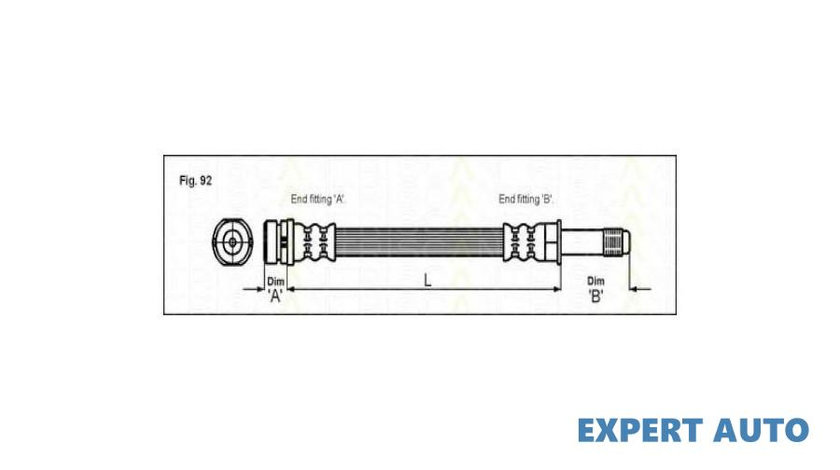 Furtun frana Ford MONDEO combi (BNP) 1993-1996 #2 03Q37003