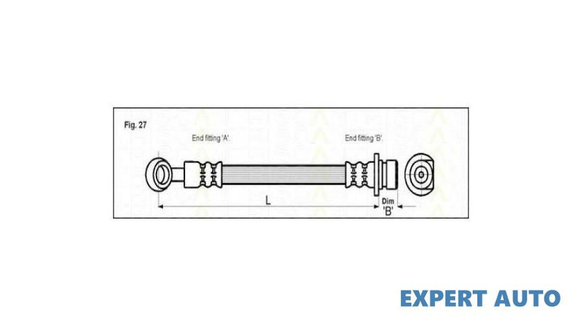 Furtun frana Honda ACCORD Mk V cupe (CD) 1993-1998 #2 03Q50032