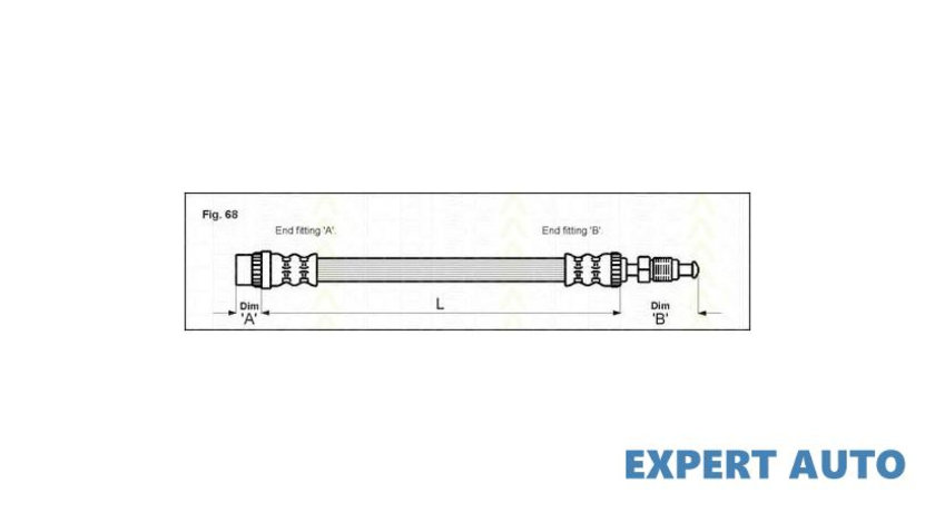 Furtun frana Lancia ZETA (220) 1995-2002 #2 03Q32970