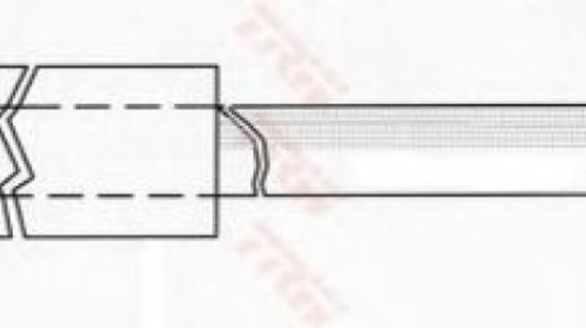 Furtun frana MERCEDES G-CLASS Cabrio (W463) (1989 - 2016) TRW PHA247 piesa NOUA