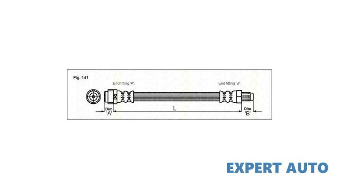 Furtun frana Mercedes SLK (R172) 2011-2016 #2 03Q32098