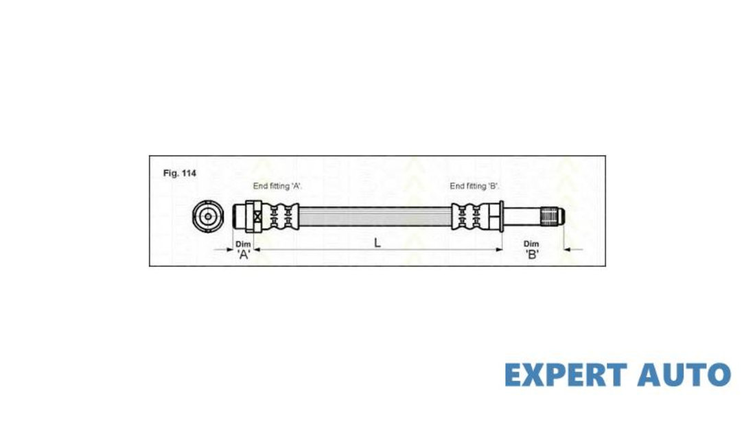 Furtun frana Mercedes SPRINTER 4-t platou / sasiu (904) 1996-2006 #2 03Q37017