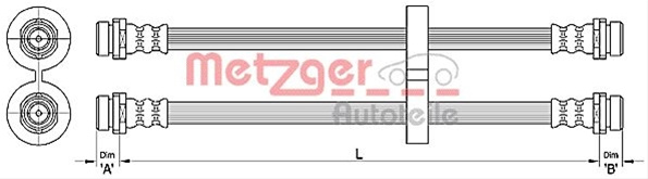 Furtun Frana Metzger Fiat 4110312