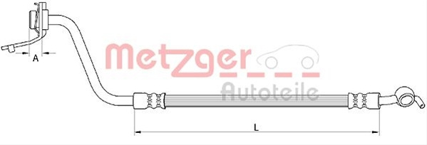 Furtun Frana Metzger Hyundai 4111057