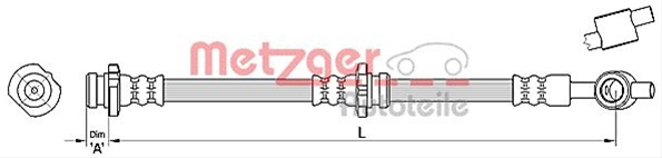 Furtun Frana Metzger Nissan 4110388