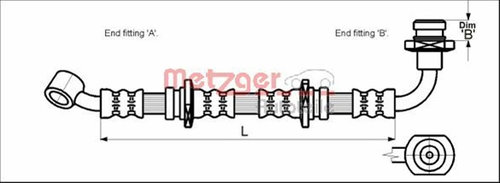 Furtun Frana Metzger Suzuki 4110071