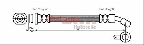 Furtun Frana Metzger Suzuki 4110072