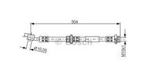 Furtun frana Nissan ALMERA TINO (V10) 2000-2016 #2...