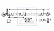 Furtun frana NISSAN QASHQAI / QASHQAI +2 (J10, JJ1...