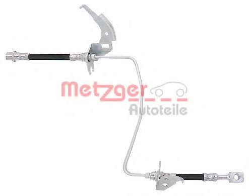 Furtun frana OPEL ASTRA G Hatchback (F48, F08) (1998 - 2009) METZGER 4119359 piesa NOUA