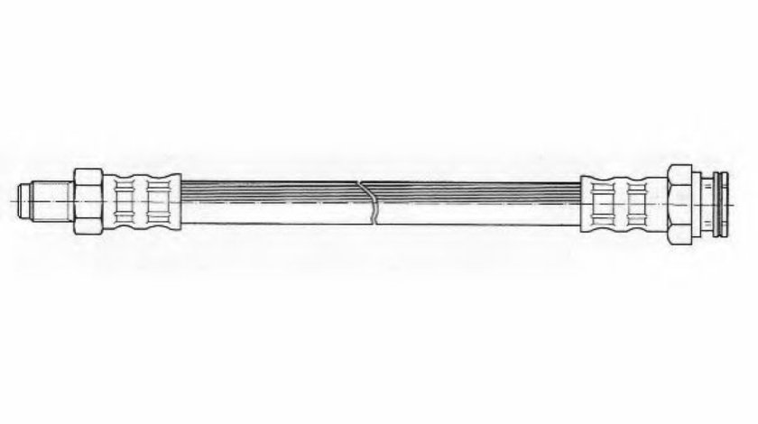 Furtun frana PEUGEOT BOXER platou / sasiu (ZCT) (1994 - 2002) FERODO FHY2168 piesa NOUA