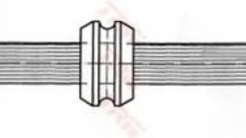 Furtun frana ROVER 75 (RJ) (1999 - 2005) TRW PHB402 piesa NOUA