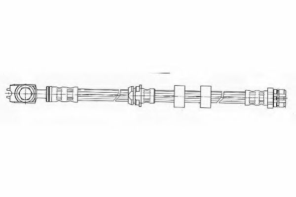 Furtun frana SKODA FABIA I (6Y2) (1999 - 2008) FERODO FHY2209 piesa NOUA