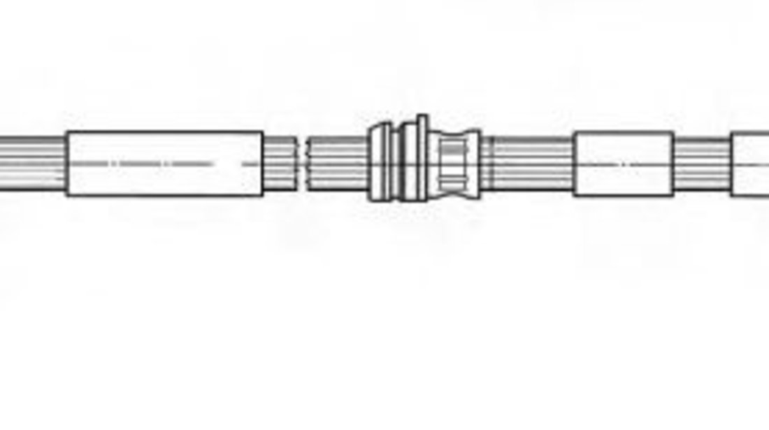 Furtun frana SKODA OCTAVIA I (1U2) (1996 - 2010) FERODO FHY2210 piesa NOUA