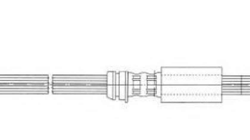 Furtun frana SKODA OCTAVIA II (1Z3) (2004 - 2013) FERODO FHY2665 piesa NOUA