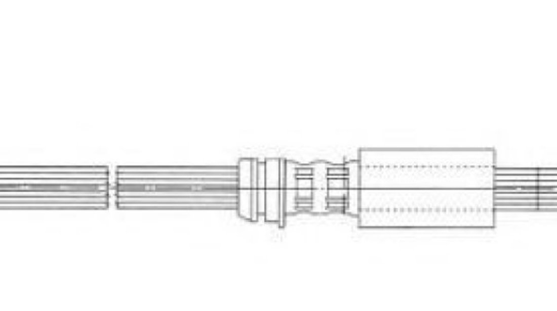 Furtun frana SKODA OCTAVIA II Combi (1Z5) (2004 - 2013) FERODO FHY2665 piesa NOUA