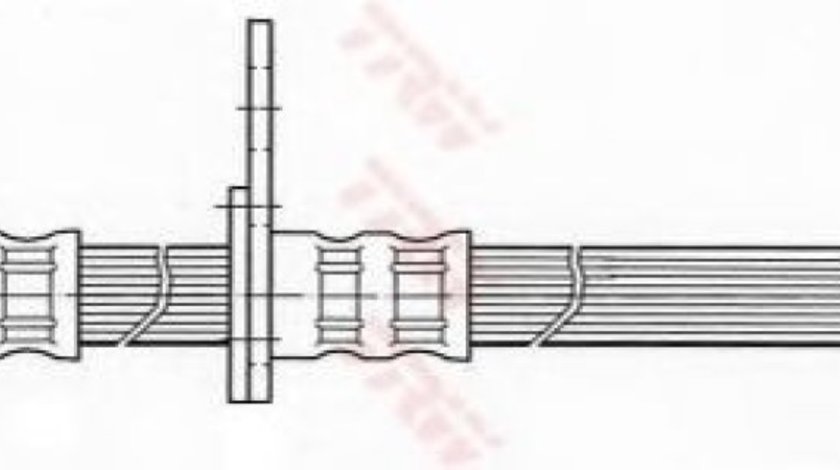 Furtun frana SUBARU LEGACY III Combi (BE, BH) (1998 - 2003) TRW PHD437 piesa NOUA