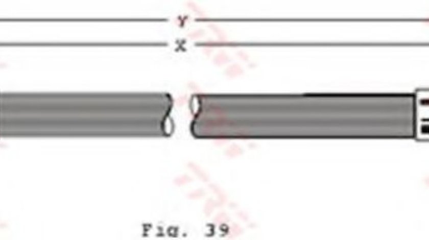 Furtun frana VW GOLF III (1H1) (1991 - 1998) TRW PHB128 piesa NOUA