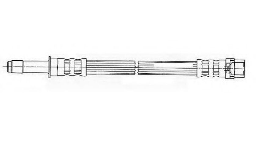 Furtun frana VW LT II caroserie (2DA, 2DD, 2DH) (1996 - 2006) FERODO FHY2305 piesa NOUA