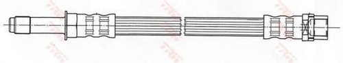 Furtun frana VW LT II platou / sasiu (2DC, 2DF, 2DG, 2DL, 2DM) (1996 - 2006) TRW PHB478 piesa NOUA