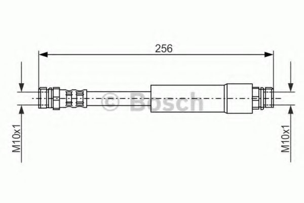 Furtun frana VW PASSAT CC (357) (2008 - 2012) BOSCH 1 987 476 284 piesa NOUA