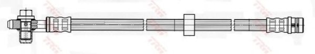 Furtun frana VW PASSAT Variant (3A5, 35I) (1988 - 1997) TRW PHD397 piesa NOUA