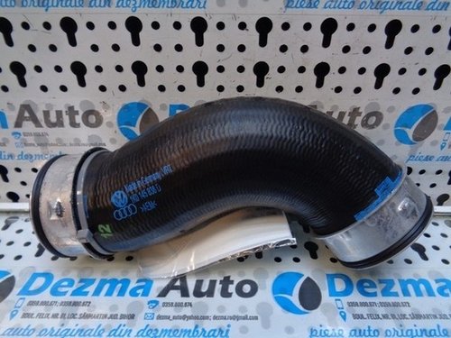 Furtun intercooler, 1K0145838D, Skoda Superb 2 (3T), 2.0tdi, BKD