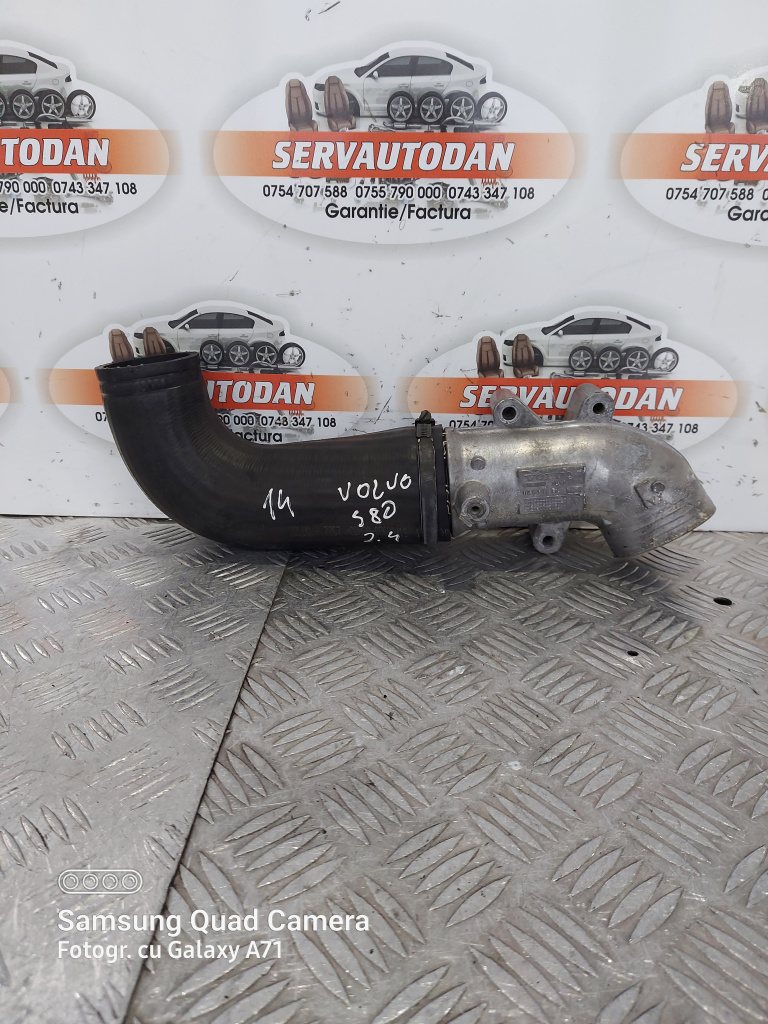 Furtun intercooler Volvo S80 2.4 Motorina 2008, 08631538