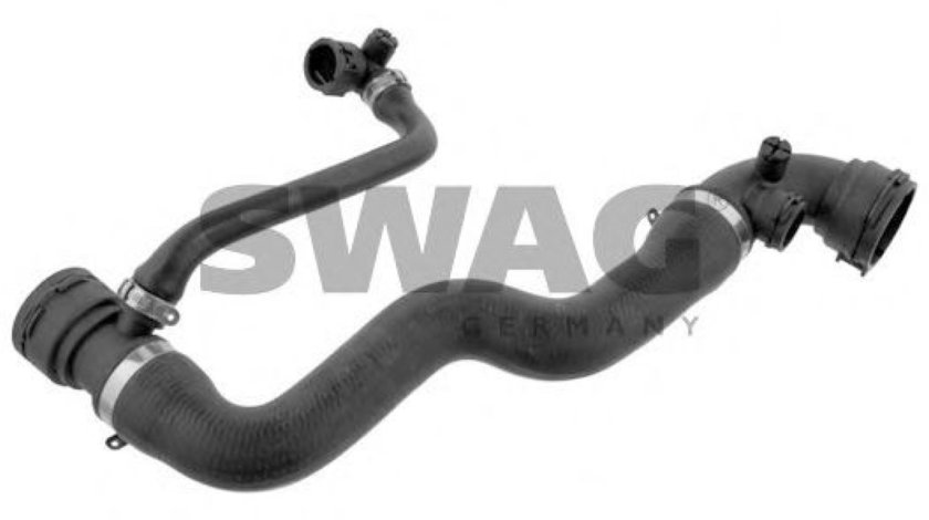 Furtun radiator BMW Seria 3 Cupe (E46) (1999 - 2006) SWAG 20 93 7461 piesa NOUA