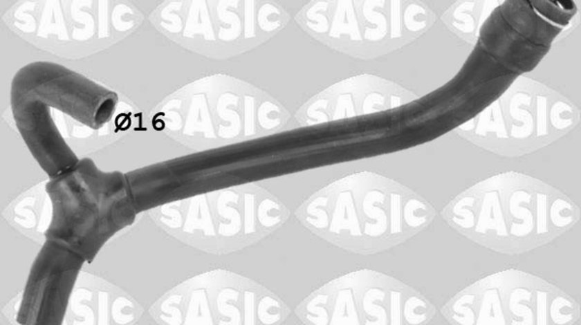 Furtun radiator iesire (3406337 SAS) OPEL