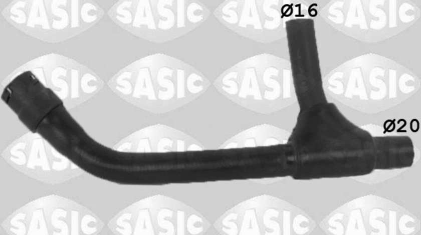 Furtun radiator iesire (3406369 SAS) OPEL