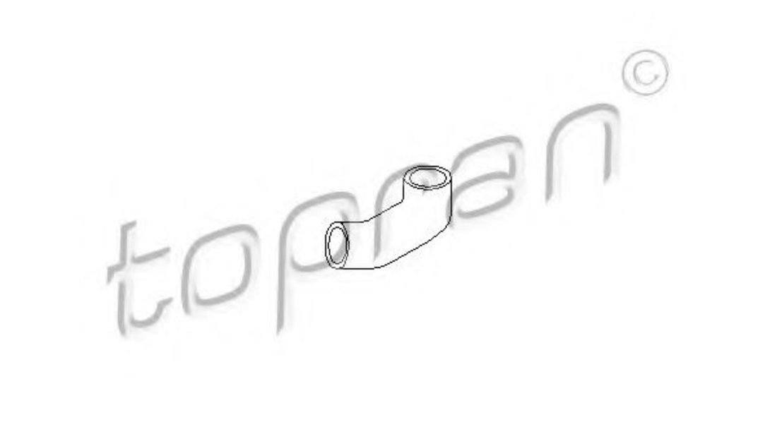 Furtun radiator OPEL ASTRA F Hatchback (53, 54, 58, 59) (1991 - 1998) TOPRAN 205 720 piesa NOUA