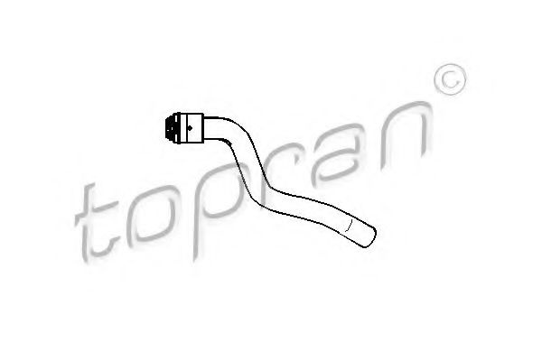 Furtun radiator OPEL ASTRA H (L48) (2004 - 2016) TOPRAN 207 685 piesa NOUA