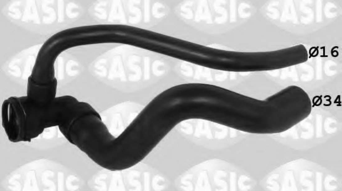 Furtun radiator OPEL ASTRA J (2009 - 2016) SASIC 3406278 piesa NOUA