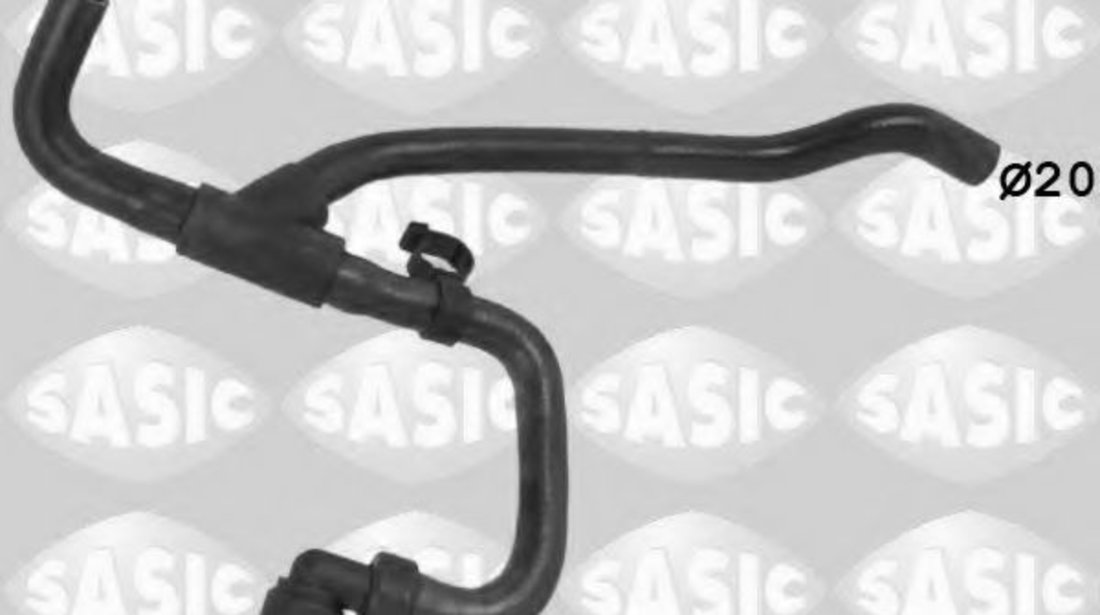 Furtun radiator OPEL ASTRA J (2009 - 2016) SASIC 3406334 piesa NOUA