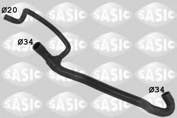 Furtun radiator OPEL VECTRA B Hatchback (38) (1995 - 2003) SASIC 3406345 piesa NOUA