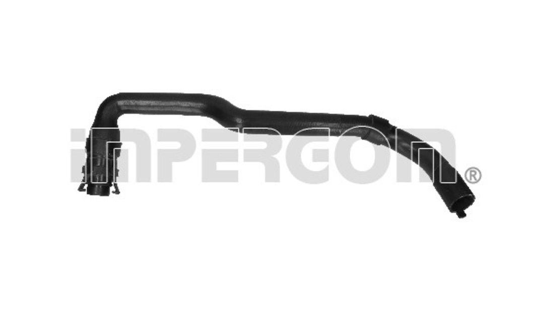 Furtun radiator partea de jos (222973 IMP) PEUGEOT